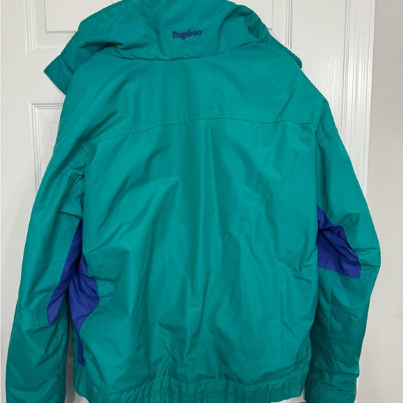 Vintage Columbia Bugaboo Teal and Red Men's Coat - Picture 3 of 3